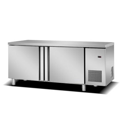 China Double-temperature Commercial Cool-keeping Refrigerator Freezer Undercounter Cold Refrigerator For Kitchen for sale