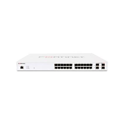 China Original Fortinet FS-124E Layer 2 FortiGate Switch Controller 56Gbps Compatible PoE+ or 24x7 Software License FortiCare Brand New for sale