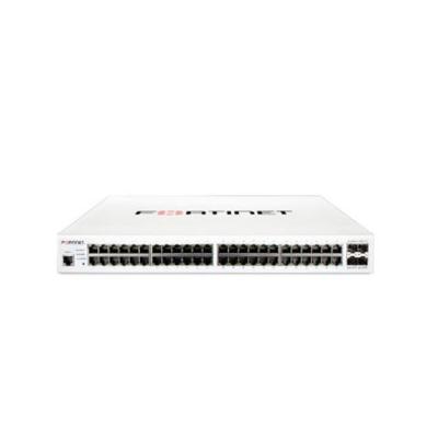 China Fortinet FS-148F-POE PoE+ Layer 2 Switch FortiGate Compatible Software License FortiCare Brand New 176Gbps Or 24x7 for sale