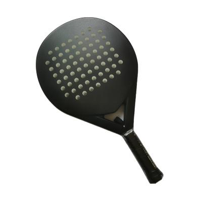 China Durable carbon fiber customized padel racket carbon beach tennis paddle racket for advanced player for sale