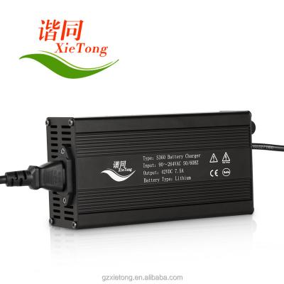 China Motorcycle/Scooter S360 CE Certification Fast Shipping Fast Charging 18650 Battery 12v Charger for sale