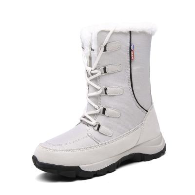 China CUSHIONING Fashion Hot Selling High Boot Shoes Winter Warm Shoes Snow Boots For Women for sale