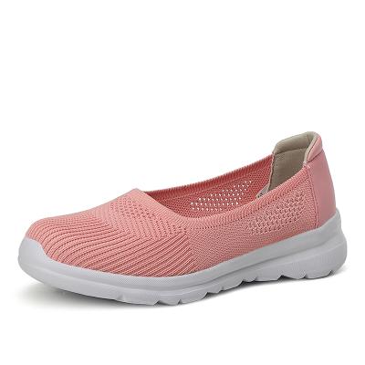 China CUSHIONING Good Quality Lady Flat Slip On Ladies Sneaker Fitness Walking Sports Shoes for sale