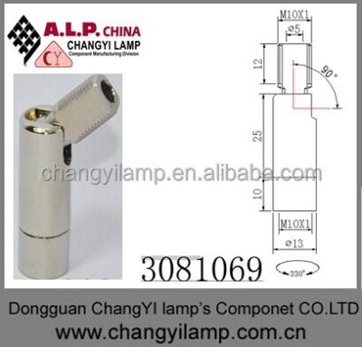 China 3081069--Different finishes brass M10 thread swivel joint use for light/led /lamp system 3081017 for sale