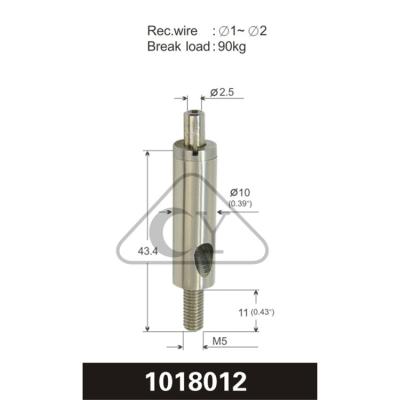 China 1018012 Quality Primacy Lighting Clutch Cable Clamp Component Coupler 1018012 for sale