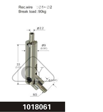 China 1018061 cable clamp 1018061 for sale