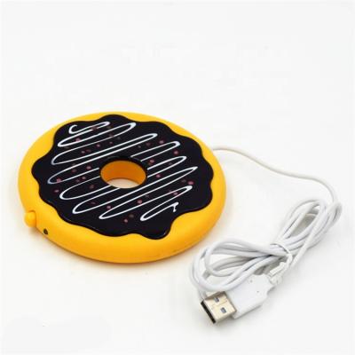 China Viable Hot Selling New Design Keep Warm Silicone Rubber Coaster With USB, Colorful USB Coaster Cup Mat for sale