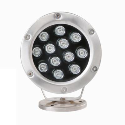 China RGB/2700-6500K high quality residential 12/24v 10W led underwater light for swimming pool ip68 for sale