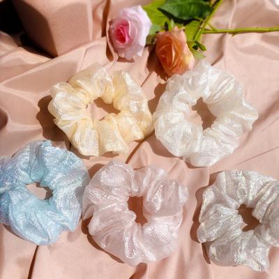 China Girls Women's Accessories JUHU 2021 Fashionable Cute Wholesale Hair Accessories Jewelry Plush Color Rope Tie Rope Hair Girls for sale