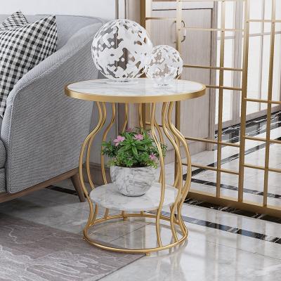 China (size) wholesale modern simple adjustable nordic marble leisure living room sofa side table for sale