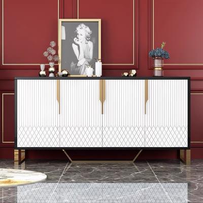 China 2021 hot top quality wholesale best selling adjustable (height) top sell modern gold frame console table for sale