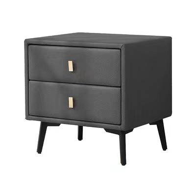 China Factory Price Adjustable High Quality Light Luxury Nordic Bedroom Furniture Modern Cabinet Nightstand (Size) Bedside Table for sale