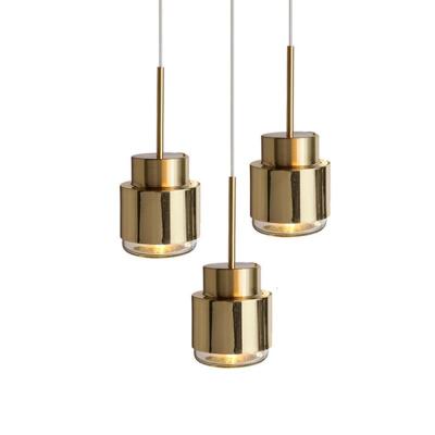 China Modern gold color led pendant lamp 2020 luxury chandelier with CE rohs for sale