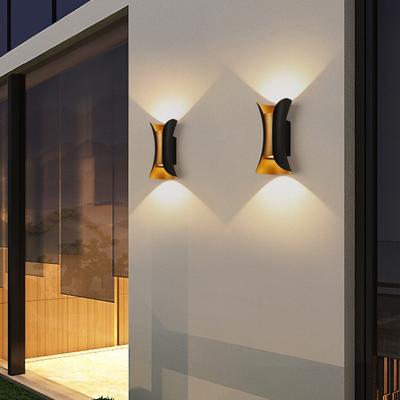 China Modern Through Lighting Through Design Aluminum Alloy IP65 Led Wall Lamp Wall Light For Outdoor for sale