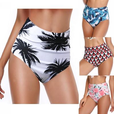 China New Arrival Breathable Swimwear And Beach Wear Sexy Floral Boat Waist Bikini Pants Tops for sale