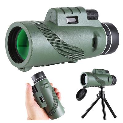 China High Quality Multifunctional Equipment Hunting Monocular With 12x High Definition Compass Monocular for sale