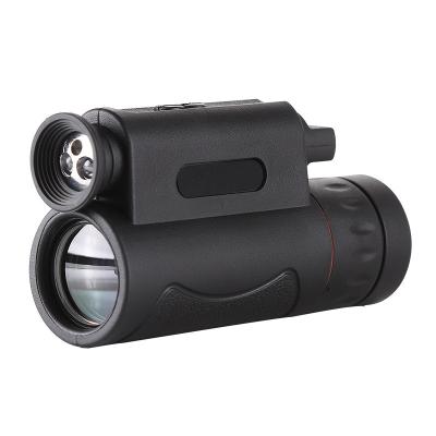 China Bestselling High Power Pocket Eco-Friendly Rubber Monocular With Lamps Lighting Laser Long Range Low Light Night Vision For Nature Study Trip Concentrated for sale