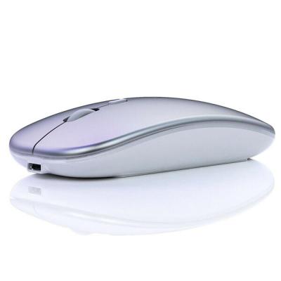 China Metal Mouse 2.4GHz USB Wireless Optical and Receiver Mouse for PC Laptop with Breathing Light for sale