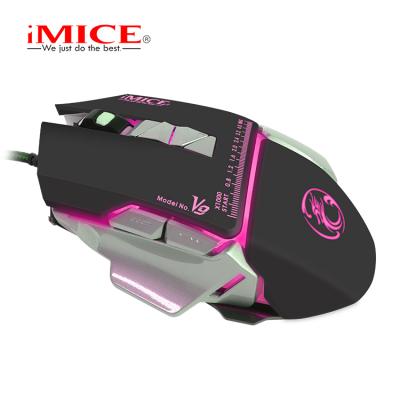 China Apedra factory hot sale Ergomomic real 6D USB gaming computer optical professional gamer mouse for sale