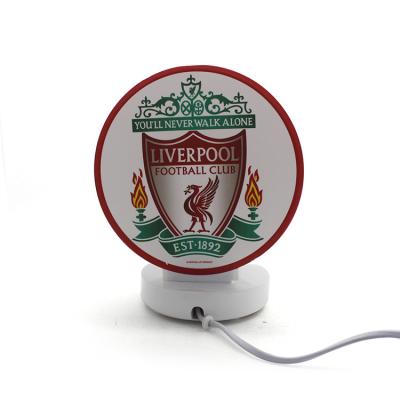 China Eco-friendly Liverpool Promotional Items Hot Sale Souvenir Switch Decorative Night Light for sale