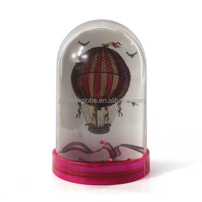 China Public Photo Frame Plastic Snow Globe for sale