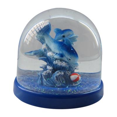 China public artificial snow globe sea world for sale