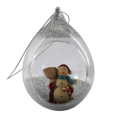 China Europe Christmas Ornament Personal Wedding Hanging Glass Ball for sale