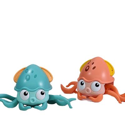 China Bath Toy New Cute Cartoon Creep Octopus Baby Walking Beach Toys Pool Bath Toys for sale