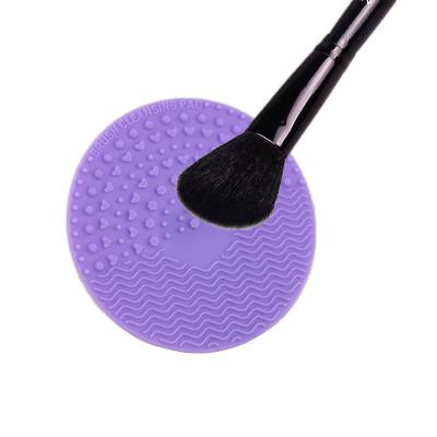 China Stylish Portable Silicone Makeup Brush Cleaning Scrubber Tool Cosmetic Washing Accessories for sale