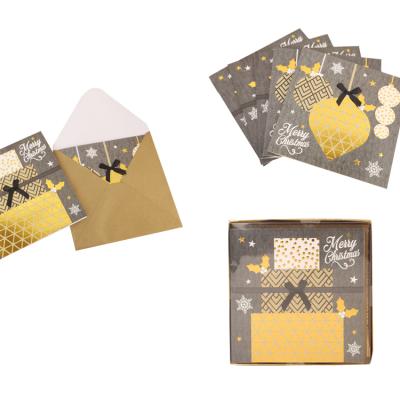 China China Wholesale Custom Premium Blank Christmas Gift Greeting Cards And Envelopes for sale