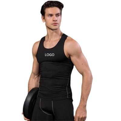 China Hot Selling QUICK DRY Men's Fitness Tank Breathable Sleeveless Quick Dry Clothes Running Shirts Mens Basketball Gym Vest Tops for sale