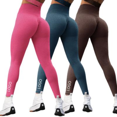 China Gaiters crack! crack! Breathable Women's Gym Butt Lift Yoga Pants Yoga Pants Fitness Sports Seamless Ropa Mujer Hip Yoga Softs for sale