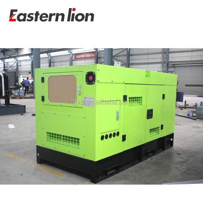 China Easternlion 48kw 60kva 60 KVA designed by denyo 3 phase 400V alternator brushless noise generator silent diesel genset price GF/GFS 48KW for sale