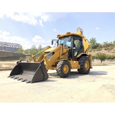 China Construction Material Shops Cheap Mini Price Hydraulic Pumps Backhoe Loader Front Loader Construction Machinery For Sale for sale