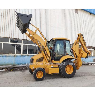 China Construction Material Shop China New Big Heavy Machinery Cheap Backhoe With 1m3 Bucket Mini Backhoe Loader For Sale for sale