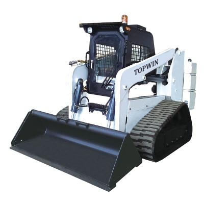 China Building Material Stores Model Diesel Engine New Design Mini Track Skid Steer Loader for sale