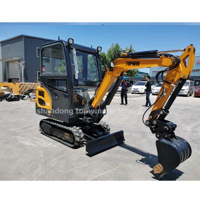 China Mini Hotels Rated 1.8 Ton 2T Excavator Cheaper Price For Sale for sale