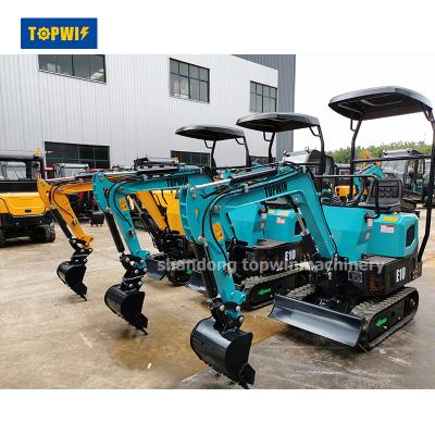 China Topwin 1ton 0.8t Mini Digger Excavator from China Hotel for Sale for sale