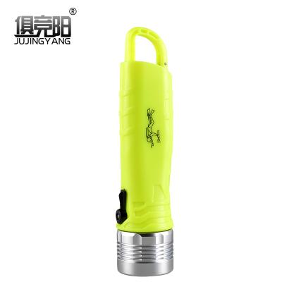 China JY-506 5W 4AA Energy Saving Waterproof Camping Flashlight, Diver Underwater Lighting Portable Flashlight for sale