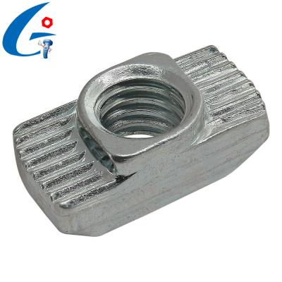 China Automotive Industry Inch Carbon Steel T Slot Nut Hammer Head Nut for sale