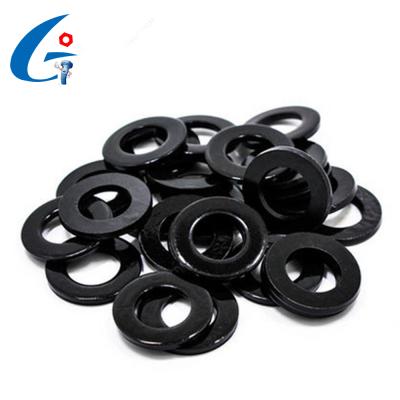 China Metric Heavy Industry Carbon Steel Plain / Black Flat Gaskets for sale