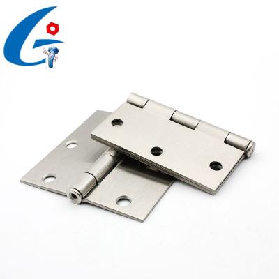 China Square iron/sus304/sus316/brass butt corner door hinges for united designated market for sale