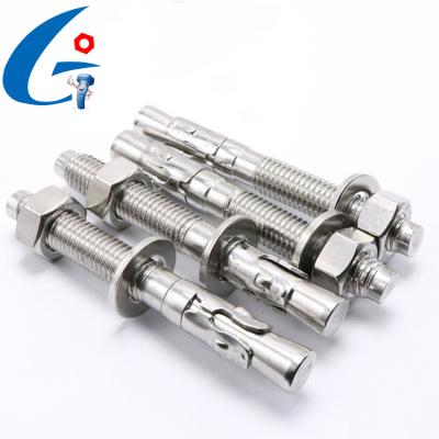 China Stainless Steel Expansion Anchor Stainless Steel Cuneiform Bolts for sale