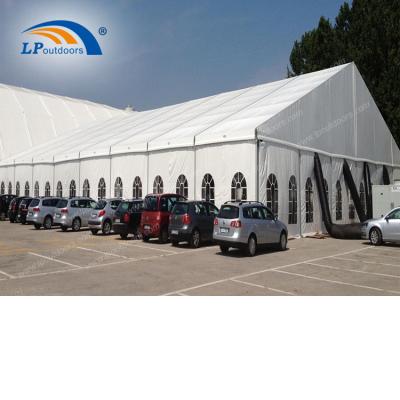 China Large Outdoor Clear Span Party Marquee Trade Show Tent For Exhibition Event 30m Width for sale