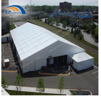 China 100 Beds A Frame Temporary Aluminum Hospital Medical Tent For Isolation 25m Width for sale