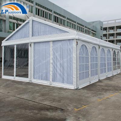 China Luxury outdoor marquee wedding tent with decoration ceiling for sale width 6m for sale