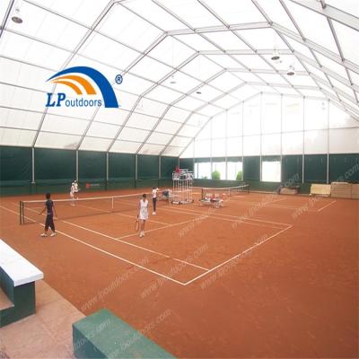 China Strong Aluminum Ridge Tent Frame Polygon Marquee Tent For Badminton Court for sale