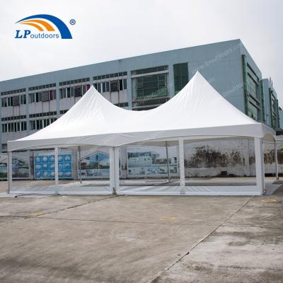 China 6x9m Outdoor Aluminum High Peak Marquee Tent For Event 6m Width for sale