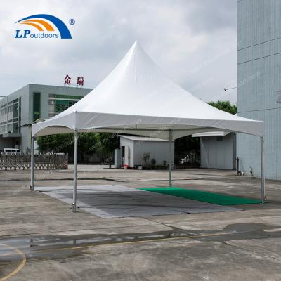 China Party 6x6m High Outdoor Aluminum Frame Marquee Peak Wedding Tent For Event In Ghana for sale