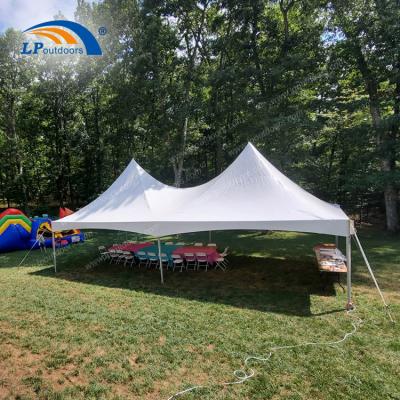 China 20x40'Maximum Frame Double Party Tent Cable Structure Outdoor Marquee For Rental Event for sale